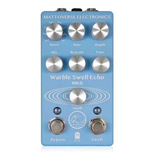 Mattoverse Electronics Warble Swell Echo MKII -Blue-《ディレイ》【オンラインストア限定】
