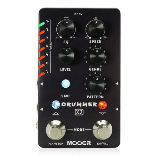 MOOER DRUMMER X2【ドラムマシン】《WEBショップ限定》