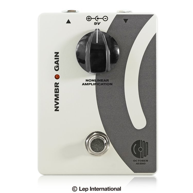 【新品】October Audio/NVMBR Gain 幅広い上質ブースト October Audio NVMBR Gain《ブースター》【オンラインストア限定