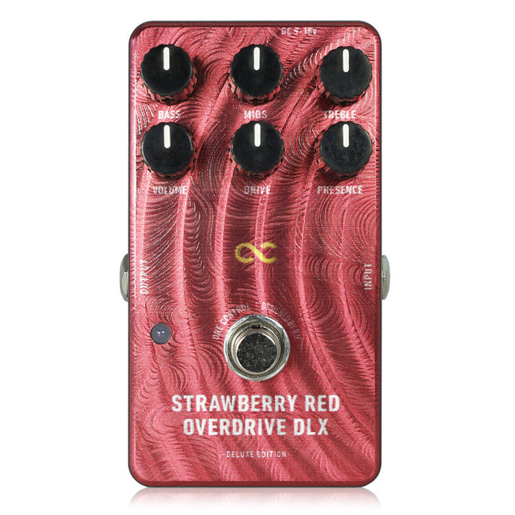 One Control STRAWBERRY RED OVERDRIVE DLX《オーバードライブ