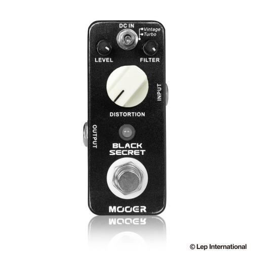 MOOER Black Secret《RATタイプディストーション》【オンラインストア限定】