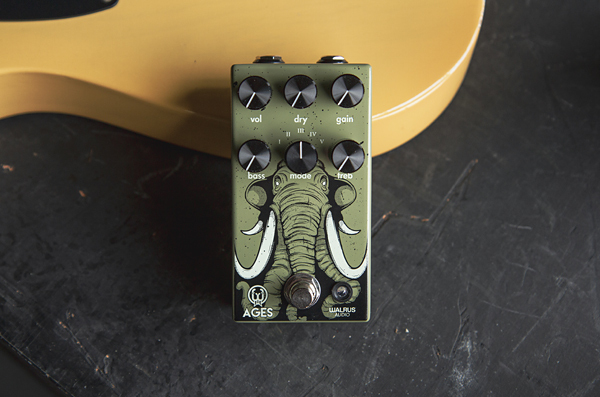 Warlus Audio AGES オーバードライブ Walrus Audio Ages 5-state Overdrive Pedal | Sweetwater