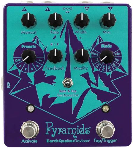 EarthQuaker Devices Pyramids ステレオフランジャー【オンラインストア限定】
