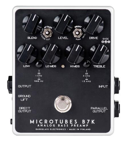 Darkglass Electronics MICROTUBES B7K V2 ベース用オーバードライブ 【オンラインストア限定】