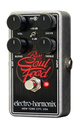 Electro-Harmonix Bass Soul Food 【オーバードライブ/クリーンブースター】【オンラインストア限定】【正規品】