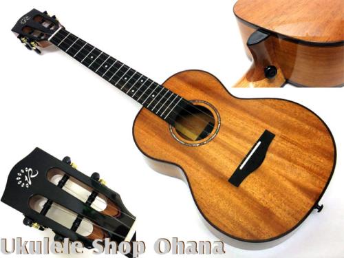 RealSun [AT-100] テナー アフリカンマホガニー単板 スロテッドヘッド仕様