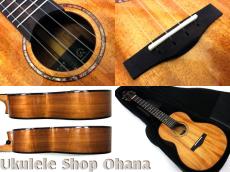 RealSun [AT-100] テナー アフリカンマホガニー単板 スロテッドヘッド仕様_4