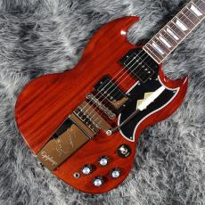 Epiphone 1964 SG Standard Reissue With Maestro Vibrola Cherry Red_2