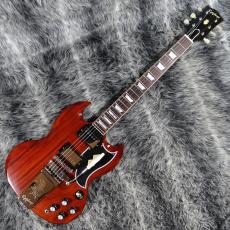 Epiphone 1964 SG Standard Reissue With Maestro Vibrola Cherry Red_5