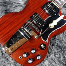 Epiphone 1964 SG Standard Reissue With Maestro Vibrola Cherry Red_6