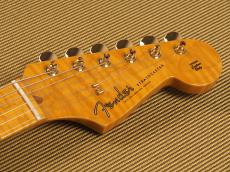 Fender Limited Edition American Vintage II 1957 Stratocaster Flame Maple Fingerboard ~White Blonde~_3