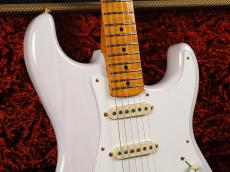 Fender Limited Edition American Vintage II 1957 Stratocaster Flame Maple Fingerboard ~White Blonde~_4