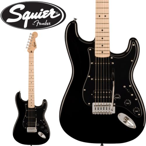 Squier by Fender Sonic Stratocaster HSS -Black-【オンラインストア限定】