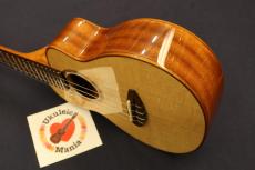 aNueNue aNN-UC100 Bird Sitka Spruce Top Mahogany Concert with Shell Inlay Rosette Ukulele #5554_7