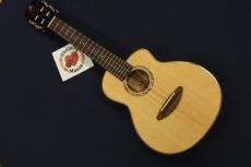 aNueNue aNN-UC100 Bird Sitka Spruce Top Mahogany Concert with Shell Inlay Rosette Ukulele #5554_5
