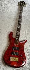 Spector USA NS-4 Quilt Mape Top - Black Cherry High Gloss -【4.39kg】_3
