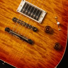 Kz Guitar Works Kz SS-1 Custom Quilt Maple Bengal Tiger Honey Burst_3