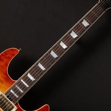 Kz Guitar Works Kz SS-1 Custom Quilt Maple Bengal Tiger Honey Burst_4