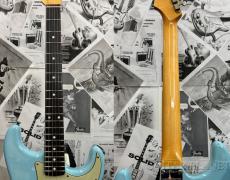 Fender Custom Shop ~2020 Winter NAMM Limited~ 1960 Stratocaster Relic -Faded/Aged Daphne Blue- 2022USED!!_6