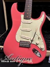 Fender Custom Shop MBS 1961 Stratocaster 2022 Faded Fiesta Red Lush(Deluxe) Closet Classic w/Josefina Hand Wound PU 3.45kg by Greg Fessler "Dead Stock Mint"_2
