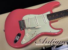 Fender Custom Shop MBS 1961 Stratocaster 2022 Faded Fiesta Red Lush(Deluxe) Closet Classic w/Josefina Hand Wound PU 3.45kg by Greg Fessler "Dead Stock Mint"_4