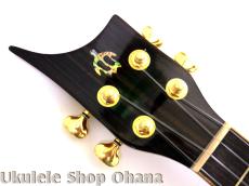 KoaWorks テナー フルカスタム プレミアムグレードカーリーコア #146 中古委託ウクレレ_12