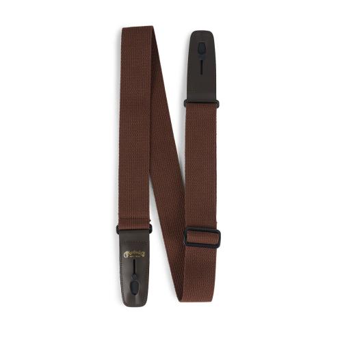 Martin Cotton Weave Lock-it Straps Brown 18A0139【ギターストラップ】