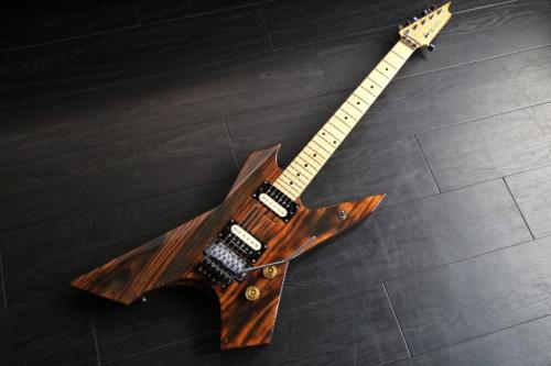 Killer KG-PRIME 初期型 バーズアイネック&トラ目指板 Hickory Brown 