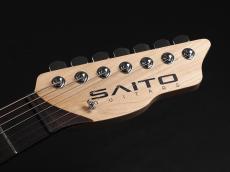 SAITO GUITARS S-Series Modern Archtop S-724 ~Trans Black~_3