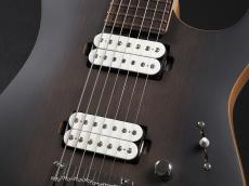 SAITO GUITARS S-Series Modern Archtop S-724 ~Trans Black~_5