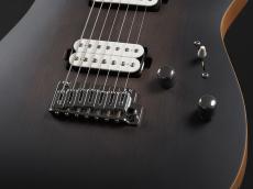 SAITO GUITARS S-Series Modern Archtop S-724 ~Trans Black~_6