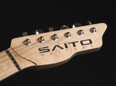 SAITO GUITARS S-Series Modern Archtop S-622TLC ~Trans White~_3