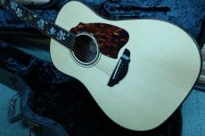 Terry's Terry Premium Terry PTJ-100 MS 45th Anniversary “Sakura”/ Abalone Sakura Inlay・Spruce Top・Indian Honduras Rosewood Side and Back・Tortoiseshell Pick guard 【With Original Case】 2018年製_2