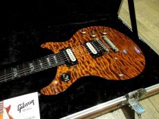 Gibson Custom Shop Tak Matsumoto DC Quilt Brown Burst 1st Edition_10