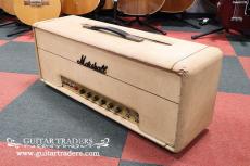 Marshall 1973 JMP100 1959 Super Lead Head "Original White Levant Tolex"_3