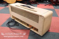 Marshall 1973 JMP100 1959 Super Lead Head "Original White Levant Tolex"_4