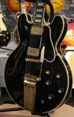 Gibson Limited Run Murphy Lab 60s ES-355 Reissue Ebony w/Long Maestro Light Aged #A92852【4.17kg】_3