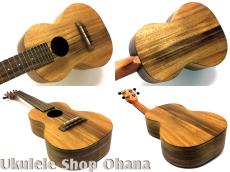 Pono [AC-K] Kalele Series コンサート アカシア単板_3