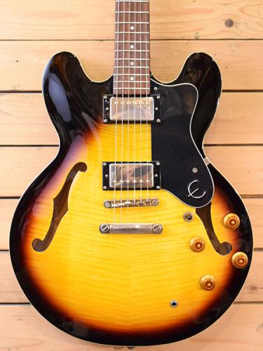 Epiphone Dot Deluxe Flame/VS