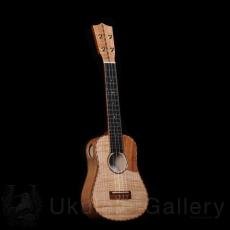 KOU ukulele Soprano LN Bell shape  - Curly Maple -_2