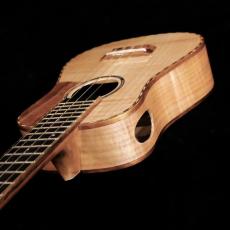 KOU ukulele Soprano LN Bell shape  - Curly Maple -_11