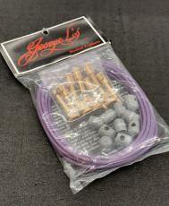 George L's 155 ケーブルキット   パープル /ゴールド