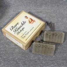 Bare Knuckle Pickups The Mule Humbucker Neck&Bridge Set Raw Nickel Silver Distressed