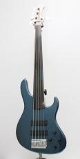 Sadowsky MetroLine ML24 MS5 ASH Fretless / Solid Dark Lake Placid Blue Metalic High Polish【5弦フレットレス】_5