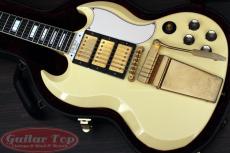 Gibson Custom Shop Historic Collection SG Custom WH Maestro VOS '08_2