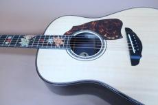 Terry's Terry Premium Terry PTJ-100 MS 45th Anniversary “ Momiji ”/ Abalone Momiji  Inlay・Spruce Top・Indian Rosewood Side and Back・Ebony Finger Board・Tortoise Pick guard 【With Original Case】 2018年製_12