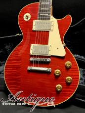 Bizen Works Special One-Off Order Burned Standard “LUCY” 2023 Cherry Red /Offset Figured Top w/BZF 3.81kg N-Mint “Legendary Les Paul”_2