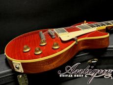 Bizen Works Special One-Off Order Burned Standard “LUCY” 2023 Cherry Red /Offset Figured Top w/BZF 3.81kg N-Mint “Legendary Les Paul”_6