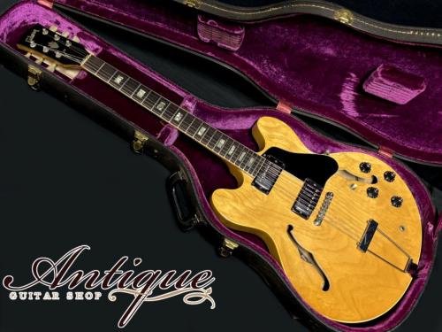 Gibson ES-340TDN 1972 Blonde(Natural) /Figured Neck & Dark RWFB Full-Original exc/335 Wiring Mod. w/OHC “Excellent Clean”