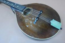 Gibson Style-A Flat Mandolin / Solid Arched Spruce Top・Solid Maple Side and Back・Mahogany Neck・Ebony Fingerboard・Original peg・Ivoroid Binding・Gibson Mandolin Guitar Label・Kalamazoo Made【With Kasuga Hard Case_3